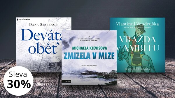 Nesbø, Agatha Christie nebo Carter. Užijte si Krimi měsíc s audioknihami se slevou až 30 %