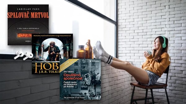 🎧 Foglar, Tolkien, Sapkowski a Christie v akci - audioknihy se slevou až 50 %
