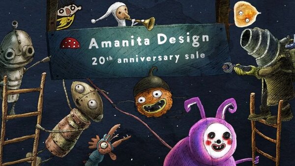 České studio Amanita Design slaví 20 let slevami na své klikací adventury