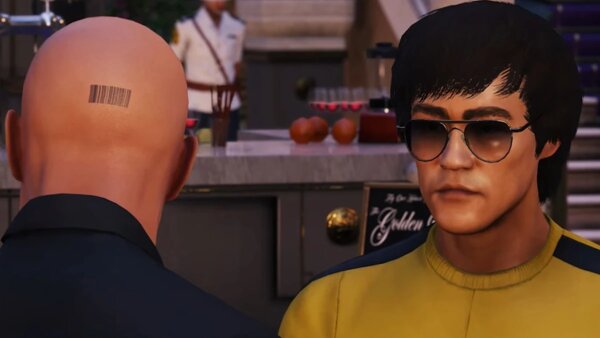 Bruce Lee vystupuje jako spojenec v novém misi ve hře Hitman