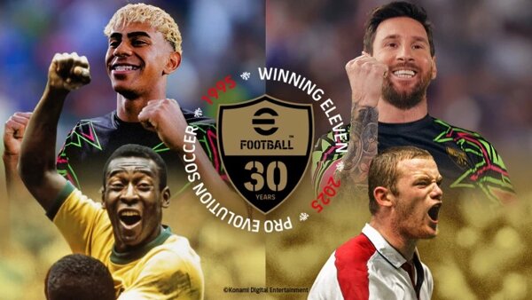 U příležitosti 30. výročí dostává eFootball velkou aktualizaci