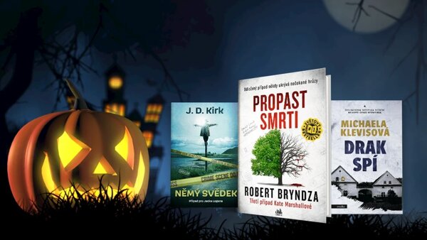 📖 Bestsellerové hody na Halloweena: Kepler, Adler-Olsen i Lapena se slevou až 50 %
