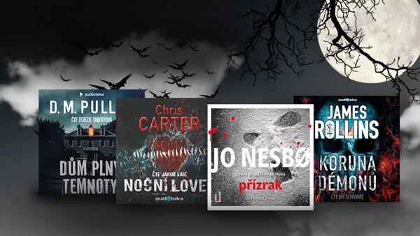 Saturnin, Sherlock a Harry Hole Ponořte se do zimního výběru audioknih se slevou až 50 %