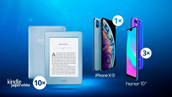 Exkluzivní soutěž: Vyhrajte iPhone Xs, čtečky Kindle nebo telefony Honor