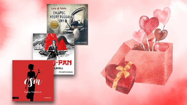 🎧 Romantika do uší: 30% sleva na audioknihy (jen do 14. 2.)