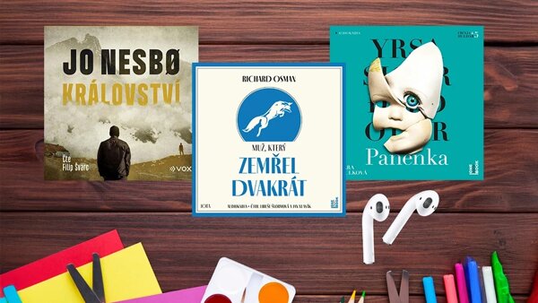 🎧 Nesbø, Vondruška, Sigurðardóttir. Užijte si audioknihy se slevou až 50 %