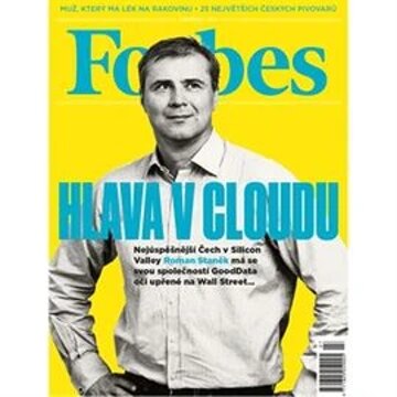 Obálka audioknihy Forbes červenec 2014