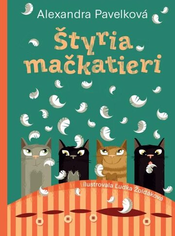 Obálka knihy Štyria mačkatieri