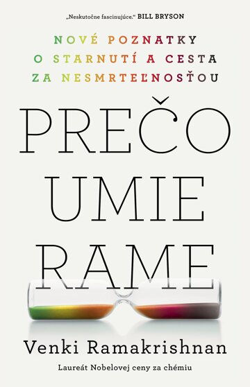 Obálka knihy Prečo umierame