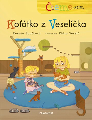 Obálka knihy Čteme sami – Koťátko z Veselíčka