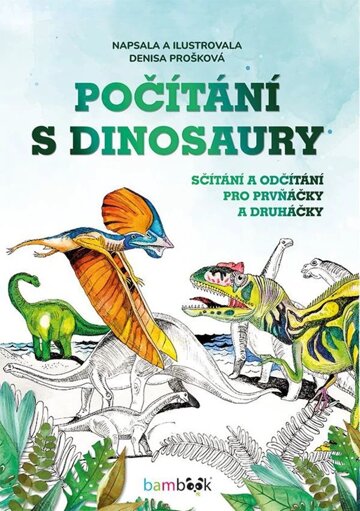 Obálka knihy Počítání s dinosaury