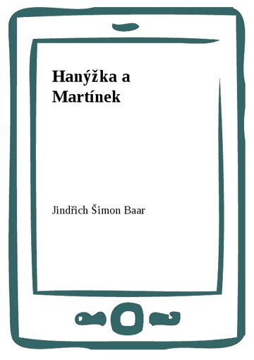 Obálka knihy Hanýžka a Martínek