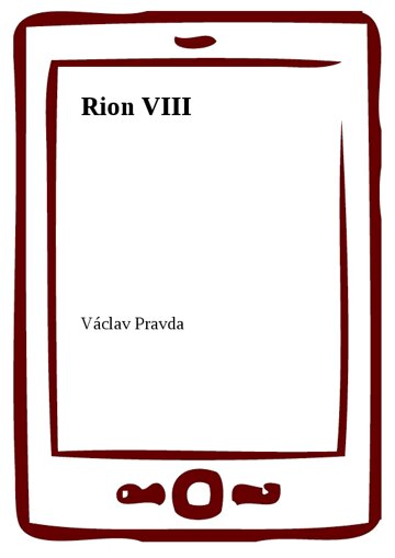 Obálka knihy Rion VIII
