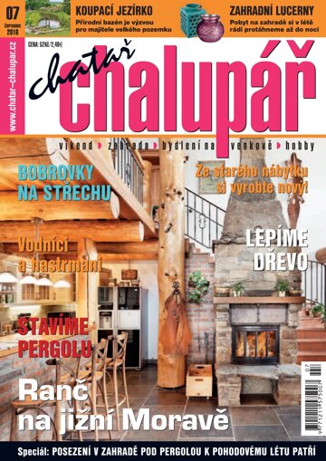 Obálka e-magazínu Chatař Chalupář 7/2016
