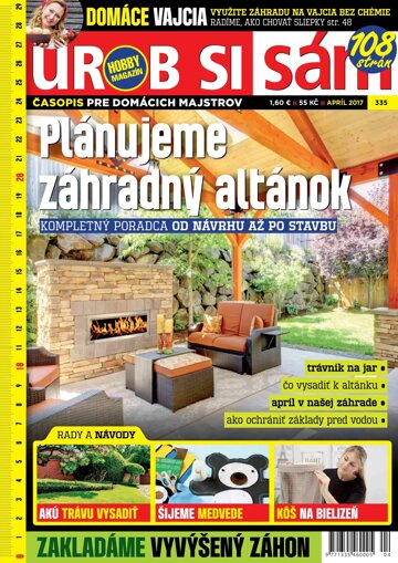 Obálka e-magazínu Urob si sám 4/2017