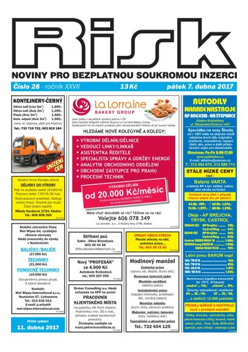 Obálka e-magazínu Risk 28/2017
