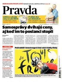 Obálka e-magazínu Pravda 25.8.2012