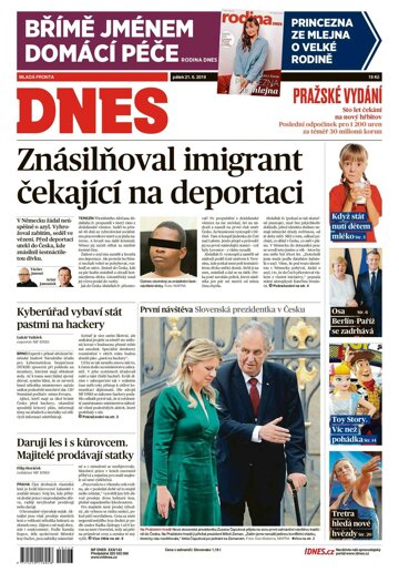 Obálka e-magazínu MF Dnes 21.6.2019