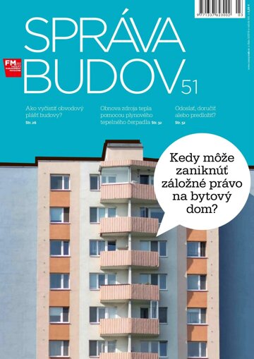 Obálka e-magazínu Správa budov 3/2019
