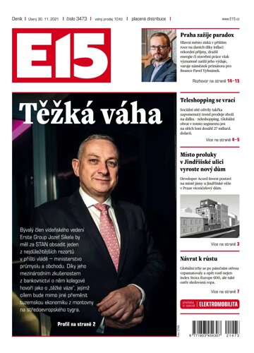 Obálka e-magazínu E15 30.11.2021