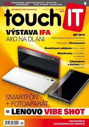 Obálka e-magazínu TouchIT 4/2015