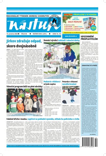 Obálka e-magazínu Nástup 50/23