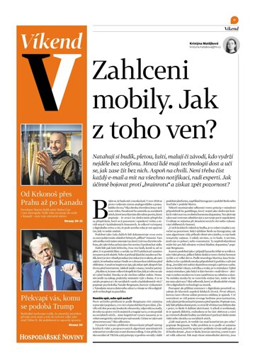 Obálka e-magazínu Hospodářské noviny - příloha Víkend 041 - 27.2.2026 Víkend