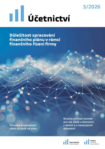Obálka e-magazínu Účetnictví 3/2026