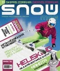 Obálka e-magazínu SNOW 75 - říjen 2013