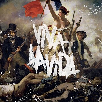 Obálka uvítací melodie Viva La Vida