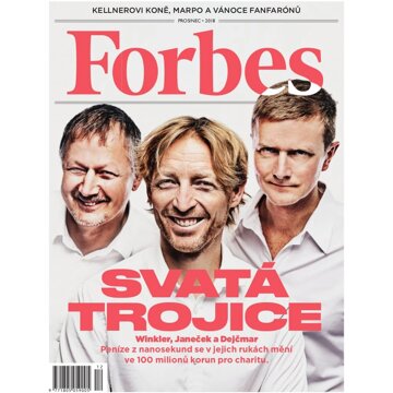 Obálka audioknihy Forbes prosinec 2018