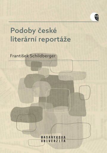 Obálka knihy Podoby české literární reportáže