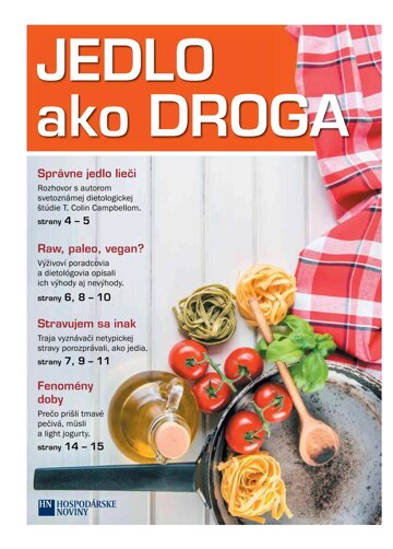 Obálka e-magazínu Jedlo ako droga
