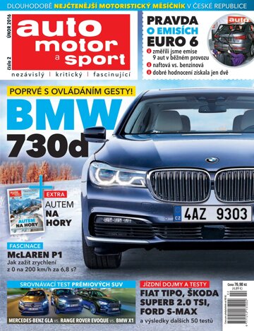 Obálka e-magazínu Auto motor a sport 2/2016