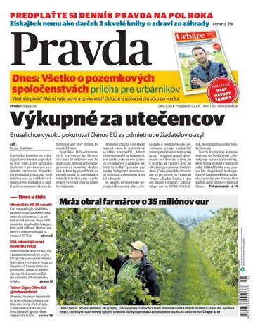 Obálka e-magazínu Pravda 4.5.2016