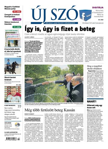 Obálka e-magazínu Új Szó 1.6.2016
