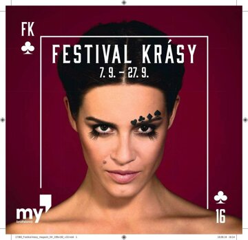 Obálka e-magazínu Festival Krásy 2016 Bratislava