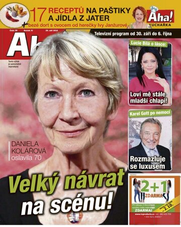 Obálka e-magazínu AHA! Tv - 29.9.2016