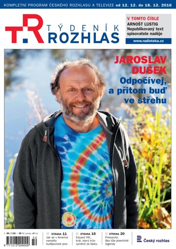 Obálka e-magazínu Týdeník Rozhlas 50/2016