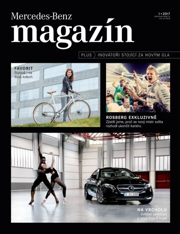 Obálka e-magazínu Mercedes-Benz magazín 1/2017