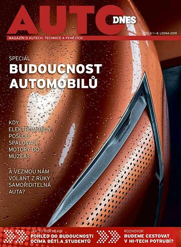Obálka e-magazínu Auto DNES 8.1.2019