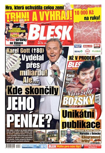 Obálka e-magazínu Blesk 8.10.2019