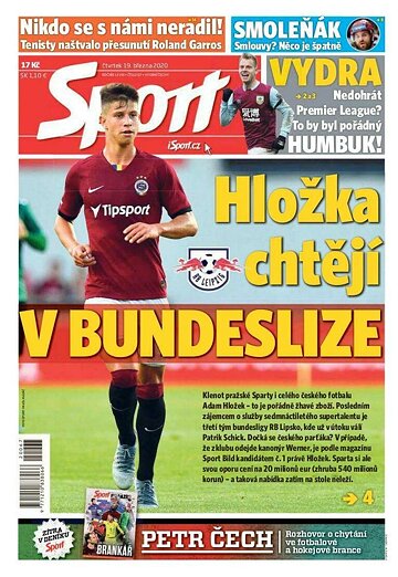 Obálka e-magazínu Sport 19.3.2020