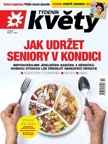 Obálka e-magazínu Týdeník Květy 14/2020