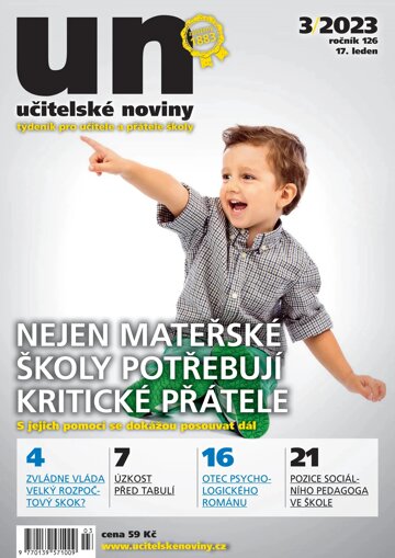 Obálka e-magazínu Učitelské noviny 3/2023