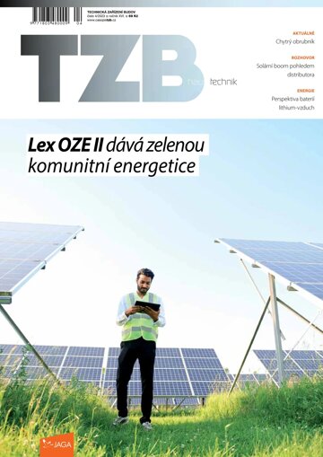 Obálka e-magazínu TZB HAUSTECHNIK 4/2023