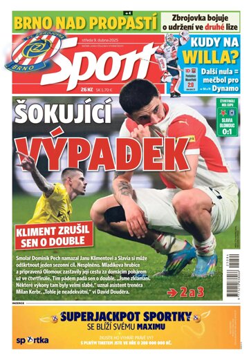Obálka e-magazínu Sport 9.4.2025