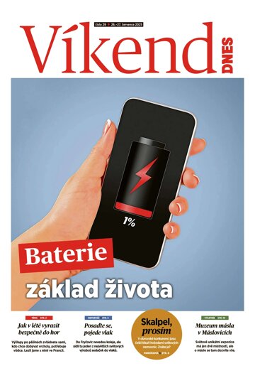 Obálka e-magazínu Víkend DNES Vysočina - 26.7.2025