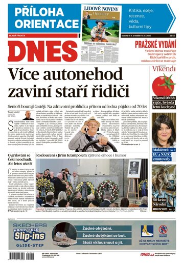 Obálka e-magazínu MF Dnes 9.8.2025