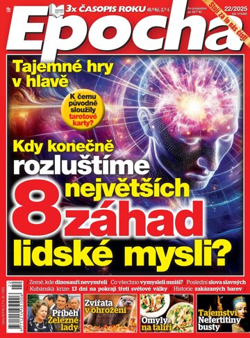 Obálka e-magazínu Epocha 22/2025